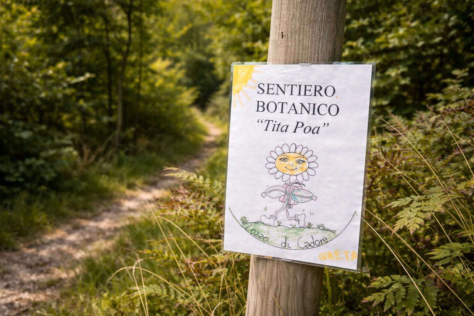 Sentiero Botanico Tita Poa