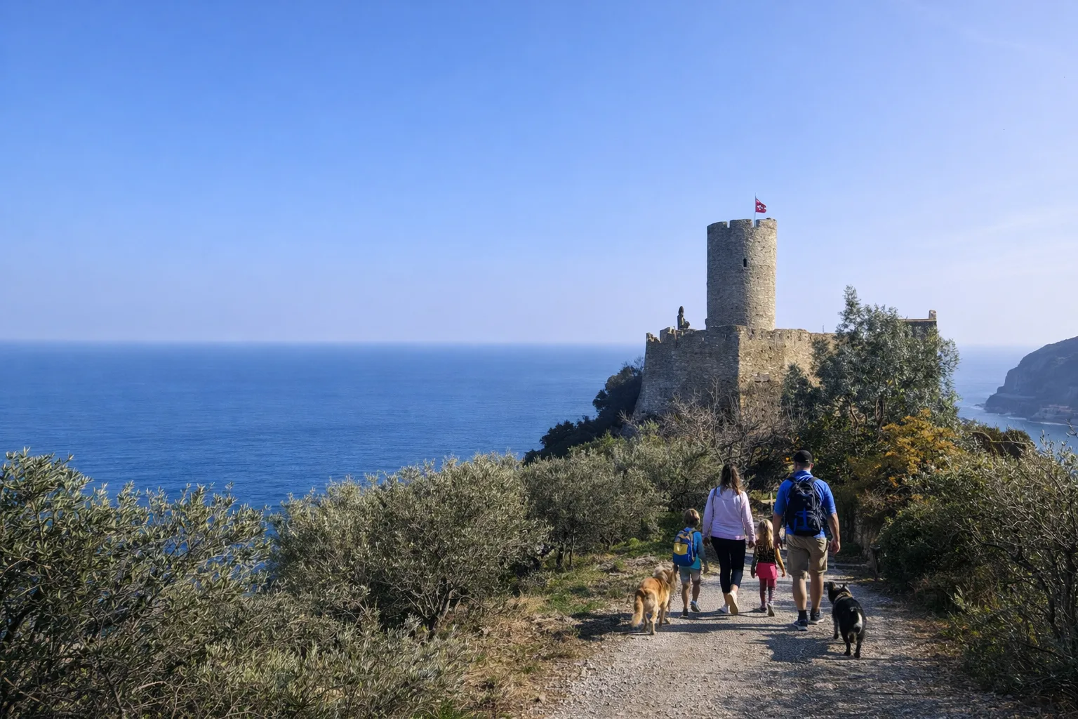 Noli, Castello, Bric Groppino, Voze — foto 2